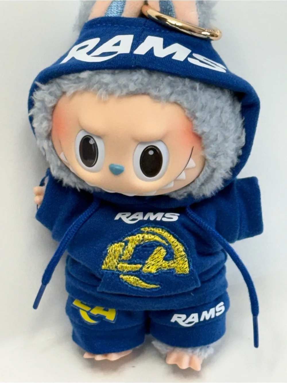Rams Labubu 2pc outfit Los Angeles LA